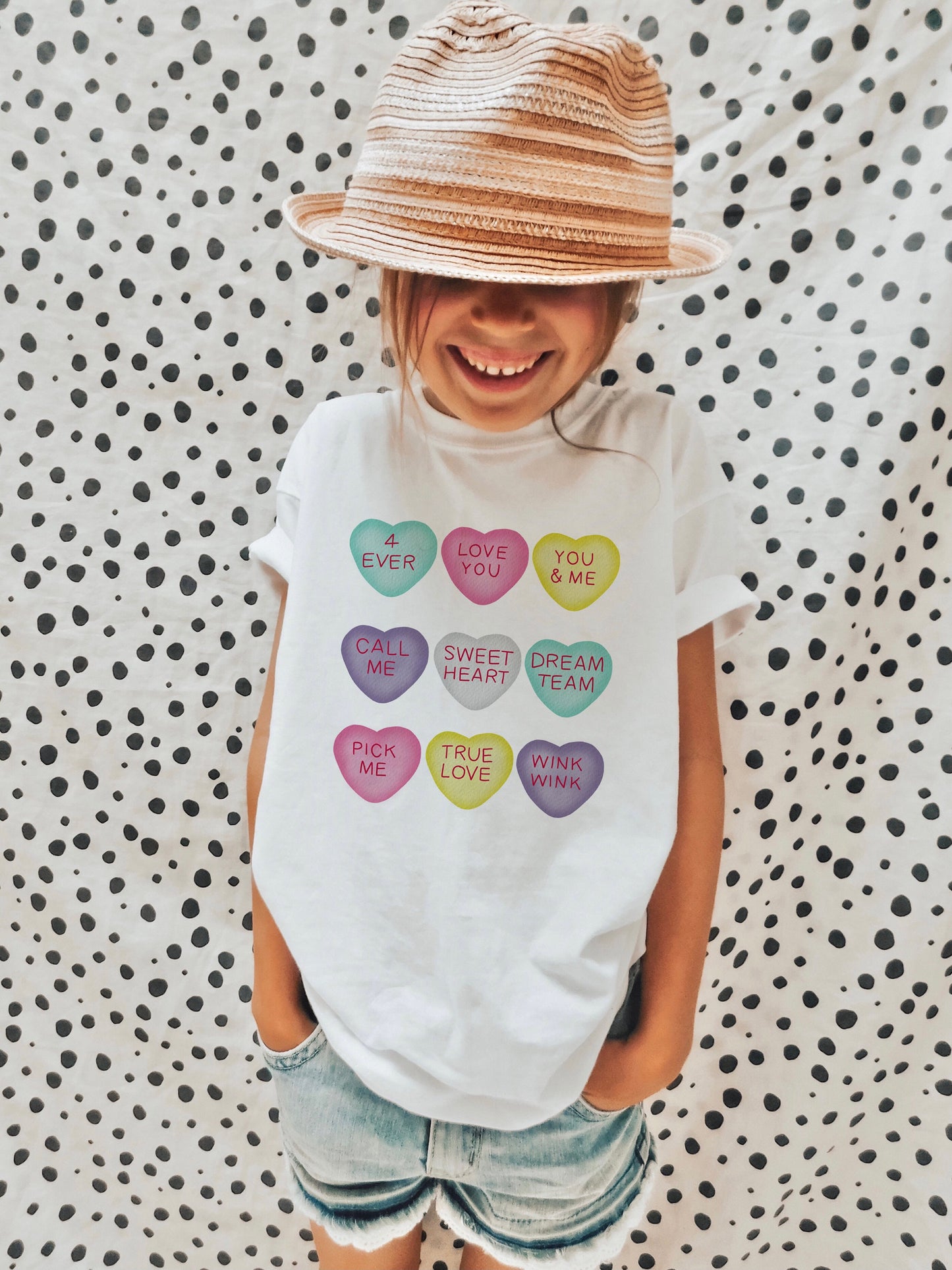 Conversation Hearts Shirt - Valentine's Day Shirt - Stick'em Up Baby®