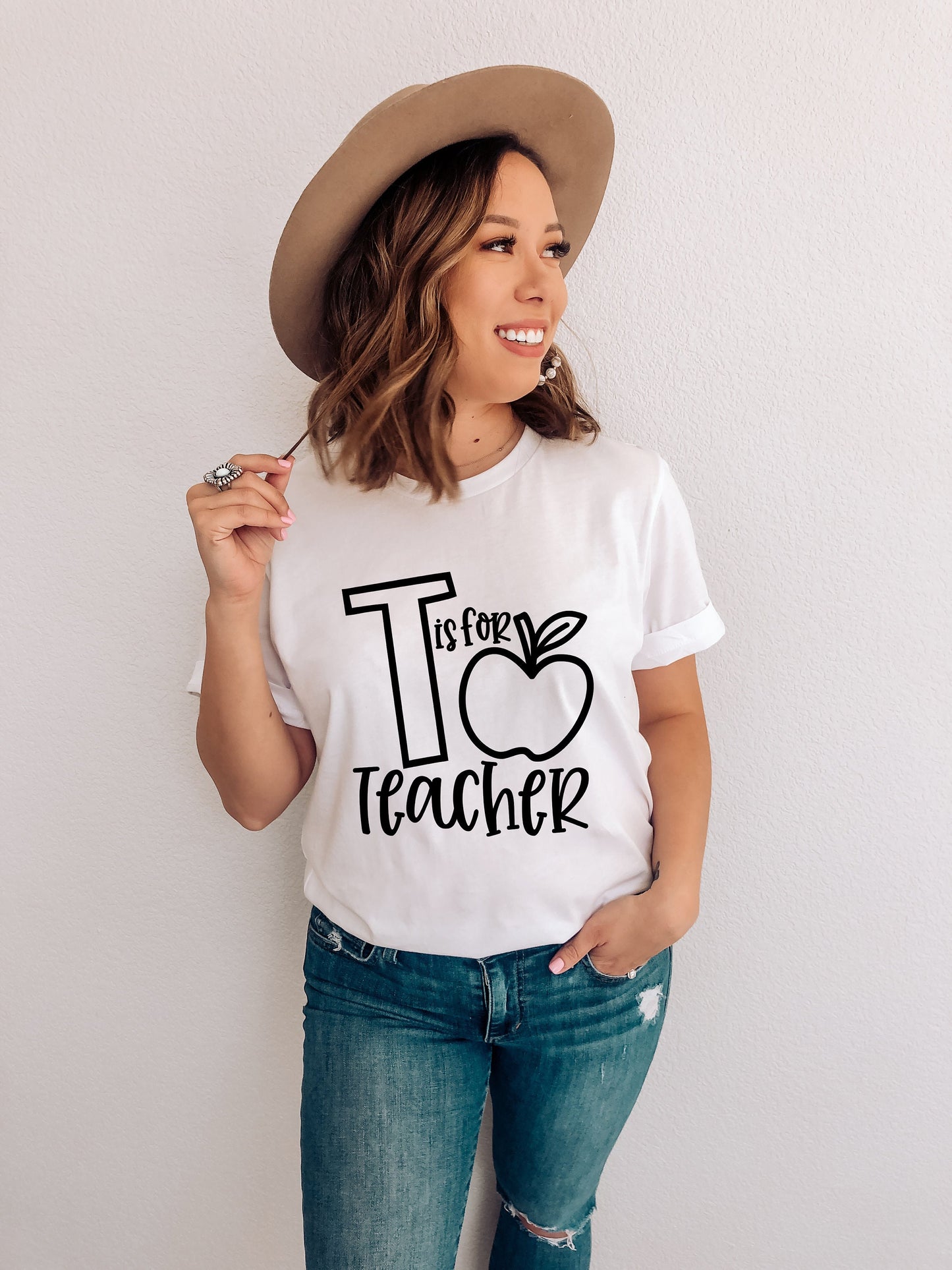 T is For Teacher Shirt