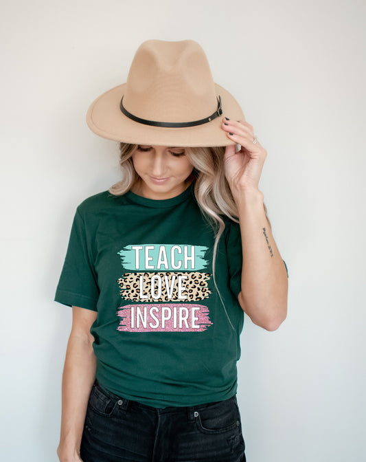 Teach Love Inspire - Teacher Shirts