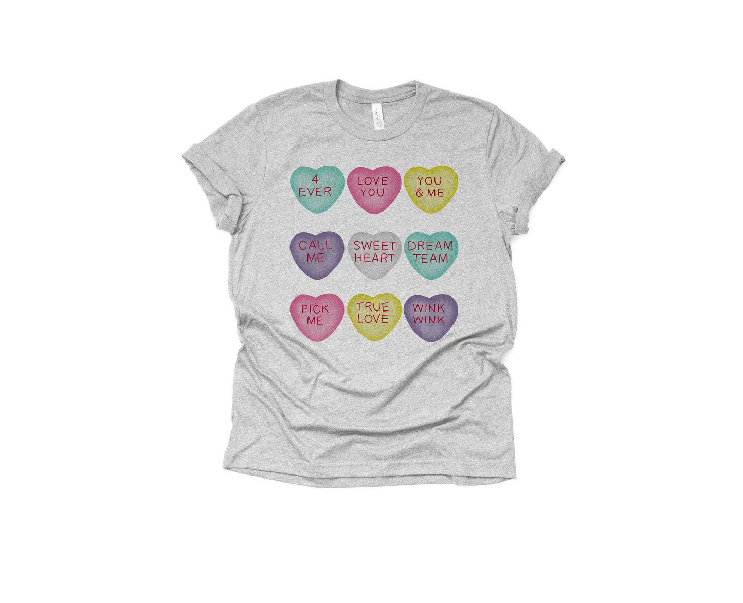 Conversation Hearts Shirt - Valentine's Day Shirt for Women