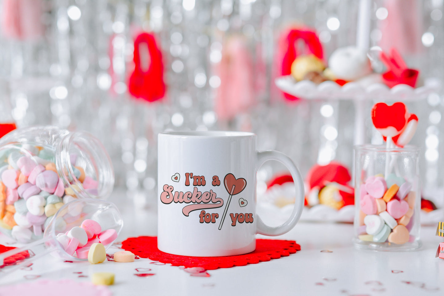 I'm A Sucker For You - Valentine's Coffee Mug