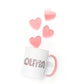 Personalized Valentine's Gnome Mug