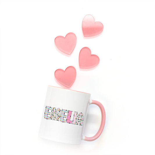 Personalized Valentine's Name Mug