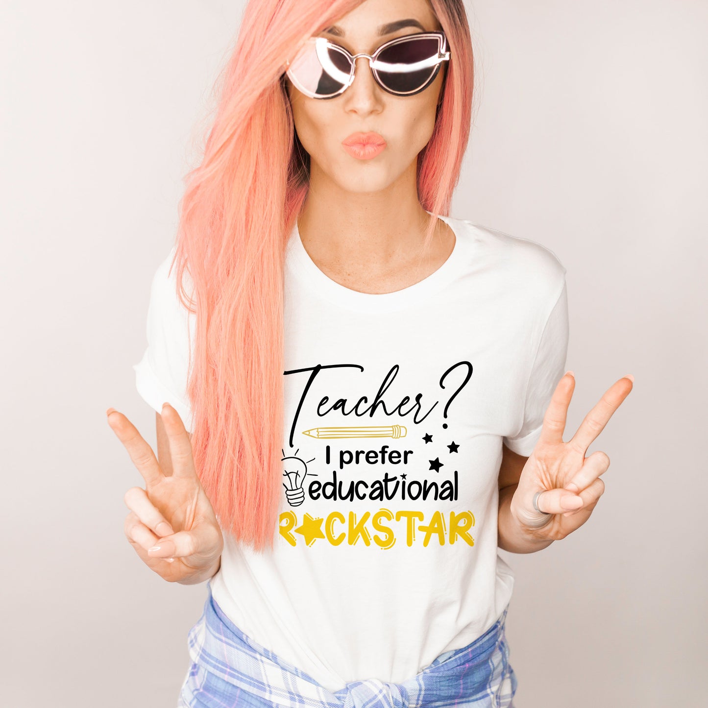 Educational Rockstar - Teacher Shirt