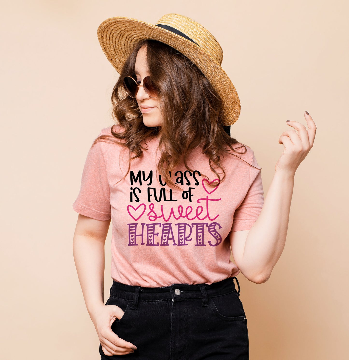 My Class is Full of Sweethearts | Teacher Valentine's Day Shirt