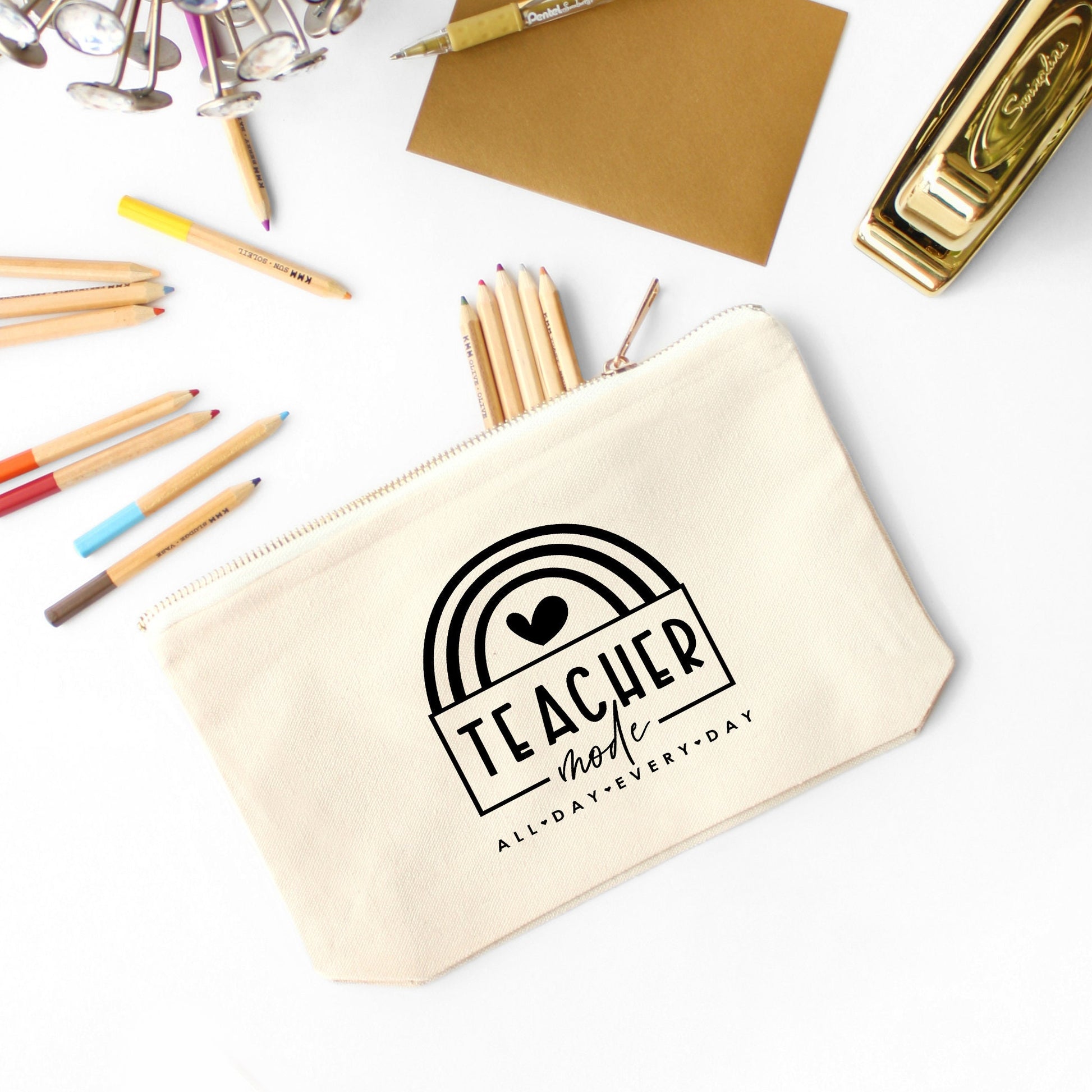 Teacher Mode Pencil Bag – Stick'em Up Baby®