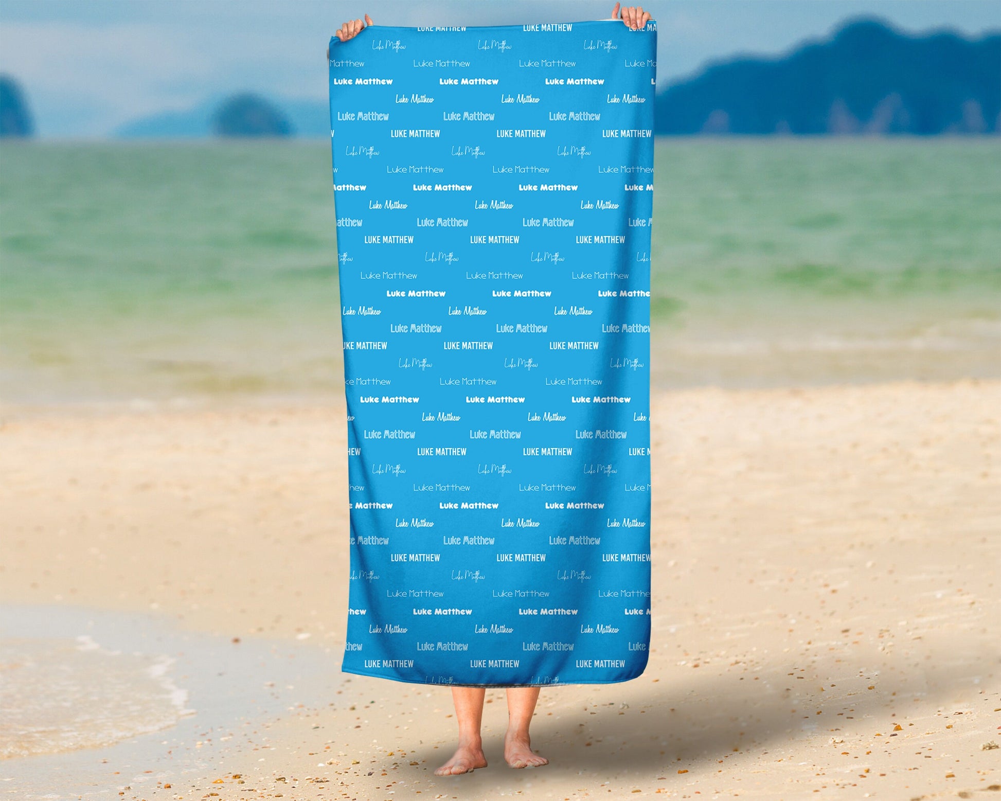 Personalized Sand Towel