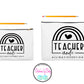 Teacher Pencil Bag - Canvas Penicil Bag - Pencil Bag for Teachers - Teacher Gift - End of Year Gift for Teachers - Teacher Appreciation