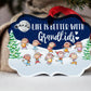 Personalized Ornament - Grandparent Christmas Ornament - Home Decor - Grandma Grandpa Gift - Grandparent Gift - Christmas Decor - Grandkids