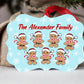 Family Ornament | Personalized Family Ornament | Gingerbread Family Ornament | Gift for Mom | Gift for Grandma | Personalized Ornament