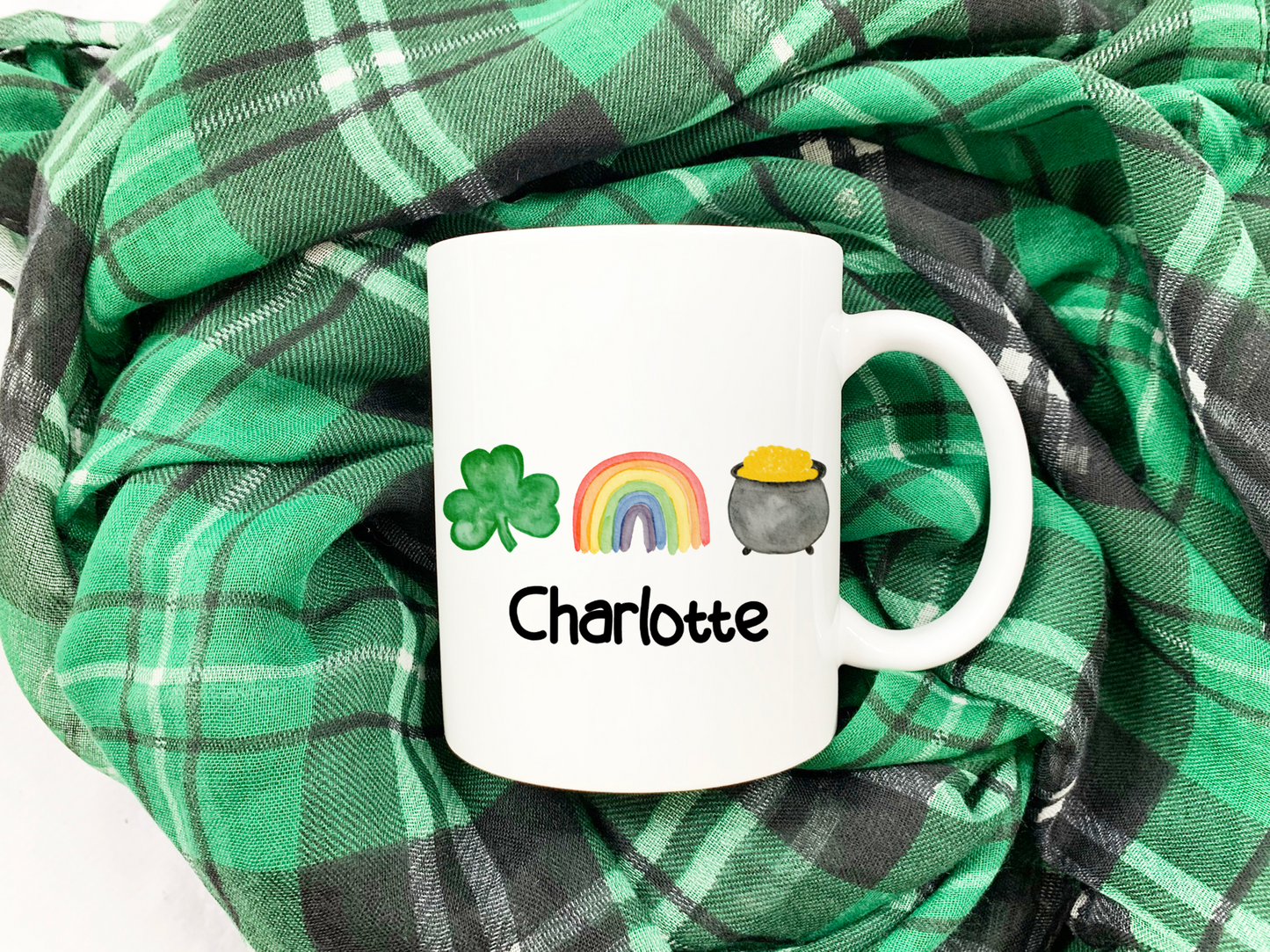 Personalized Pot of Gold Mug | St. Patrick's Day Mug - Stick'em Up Baby®